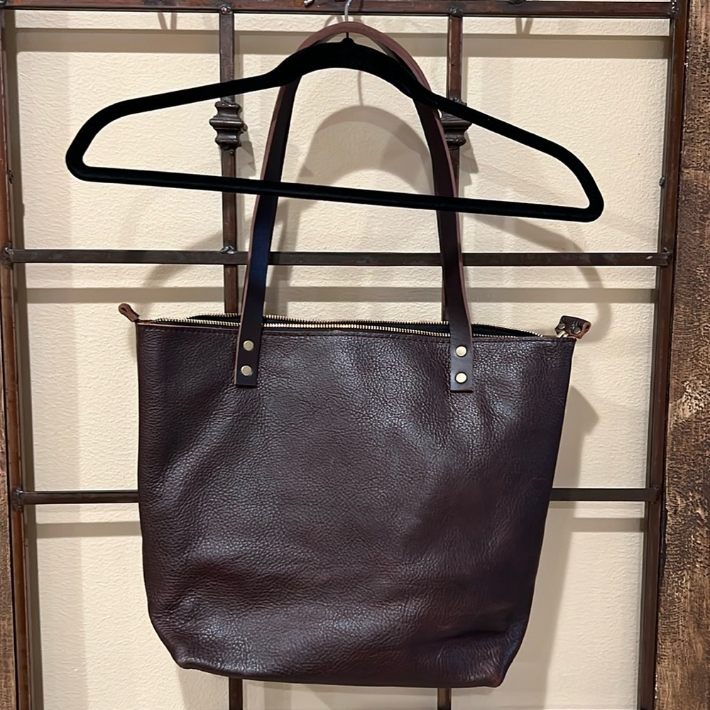 Portland Leather Tote Bag
